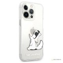 Karl Lagerfeld Choupette Fun - Etui iPhone 13 Pro Max (przezroczysty)