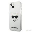 Karl Lagerfeld Choupette Head - Etui iPhone 13 Mini (przezroczysty)