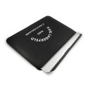 Karl Lagerfeld Saffiano RSG Sleeve - Etui na notebook 16" (Czarny)