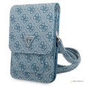 Guess Wallet 4G Triangle Logo Phone Bag - Torba na smartfona i akcesoria (Blue)