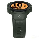 Spigen Rugged Armor Pro - Pasek + etui do Samsung Galaxy Watch 4 / 5 44 mm (Zielony/Czarny)