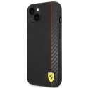 Ferrari Carbon - Etui iPhone 14 Plus (Czarny)