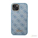 Guess 4G Metal Camera Outline Case - Etui iPhone 14 Plus (niebieski)