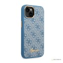 Guess 4G Metal Camera Outline Case - Etui iPhone 14 Plus (niebieski)