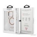 Guess Metal Outline Magsafe - Etui iPhone 13 Pro (przezroczysty)