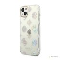 Guess Peony Glitter Case - Etui iPhone 14 Plus (Przezroczysty)