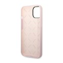 Guess Silicone Triangle Logo - Etui iPhone 14 Plus (fioletowy)