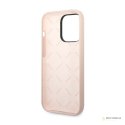 Guess Silicone Triangle Logo - Etui iPhone 14 Pro Max (różowy)