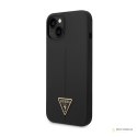 Guess Silicone Triangle Logo - Etui iPhone 14 (czarny)