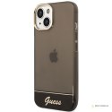 Guess Translucent - Etui iPhone 14 (czarny)