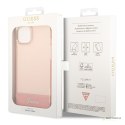 Guess Translucent - Etui iPhone 14 (rózowy)