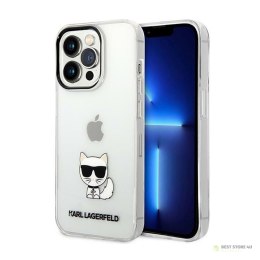 Karl Lagerfeld Choupette Body - Etui iPhone 14 Pro Max (przezroczysty)