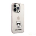 Karl Lagerfeld Choupette Body - Etui iPhone 14 Pro Max (różowy)