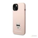 Karl Lagerfeld Choupette Body - Etui iPhone 14 (jasnoróżowy)