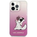 Karl Lagerfeld Choupette Fun Sunglasses - Etui iPhone 14 Pro Max (różowy)