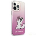 Karl Lagerfeld Choupette Fun Sunglasses - Etui iPhone 14 Pro Max (różowy)