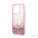 Karl Lagerfeld Liquid Glitter Big Logo Case - Etui iPhone 14 Pro Max (różowy)