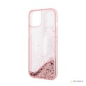 Karl Lagerfeld Liquid Glitter Big Logo Case - Etui iPhone 14 (różowy)