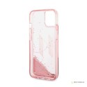 Karl Lagerfeld Liquid Glitter Big Logo Case - Etui iPhone 14 (różowy)