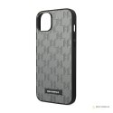 Karl Lagerfeld Saffiano Mono Metal Logo - Etui iPhone 14 Plus (szary)