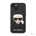 Karl Lagerfeld Silicone Ikonik Karl`s Head - Etui iPhone 14 Plus (czarny)