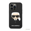 Karl Lagerfeld Silicone Ikonik Karl`s Head - Etui iPhone 14 Pro Max (czarny)