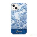 Guess Porcelain Collection - Etui iPhone 14 Plus (niebieski)