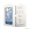 Guess Porcelain Collection - Etui iPhone 14 Plus (niebieski)