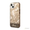 Guess Porcelain Collection - Etui iPhone 14 Plus (ochre)