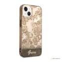 Guess Porcelain Collection - Etui iPhone 14 Plus (ochre)