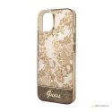 Guess Porcelain Collection - Etui iPhone 14 Plus (ochre)