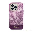 Guess Porcelain Collection - Etui iPhone 14 Pro (fuksja)