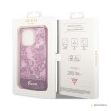 Guess Porcelain Collection - Etui iPhone 14 Pro (fuksja)