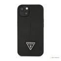 Guess Saffiano Triangle Logo Case - Etui iPhone 14 (czarny)