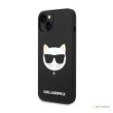 Karl Lagerfeld Choupette Head MagSafe Silicone - Etui iPhone 14 (czarny)