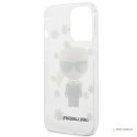 Karl Lagerfeld Iconic Karl Flower - Etui iPhone 13 Pro (przezroczysty)