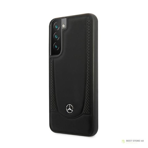 Mercedes Leather Urban Line - Etui Samsung Galaxy S22+ (czarny) Mercedes Leather Urban Line - Etui Samsung Galaxy S22+ (czarny)