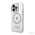 Guess Metal Outline MagSafe - Etui iPhone 14 Pro (przezroczysty)