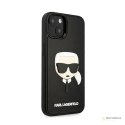 Karl Lagerfeld 3D Rubber Karl`s Head - Etui iPhone 14 Plus (czarny)