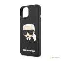 Karl Lagerfeld 3D Rubber Karl`s Head - Etui iPhone 14 Plus (czarny)