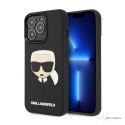 Karl Lagerfeld 3D Rubber Karl`s Head - Etui iPhone 14 Pro Max (czarny)