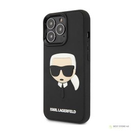 Karl Lagerfeld 3D Rubber Karl`s Head - Etui iPhone 14 Pro Max (czarny)