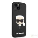 Karl Lagerfeld Silicone Ikonik Karl`s Head MagSafe - Etui iPhone 14 Plus (czarny)