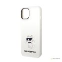 Karl Lagerfeld Silicone NFT Choupette - Etui iPhone 14 Plus (biały)