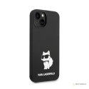 Karl Lagerfeld Silicone NFT Choupette - Etui iPhone 14 Plus (czarny)