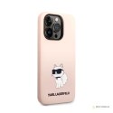 Karl Lagerfeld Silicone NFT Choupette - Etui iPhone 14 Pro Max (różowy)