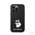 Karl Lagerfeld Silicone NFT Choupette - Etui iPhone 14 Pro (czarny)