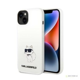 Karl Lagerfeld Silicone NFT Choupette - Etui iPhone 14 (biały)