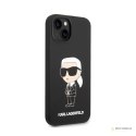 Karl Lagerfeld Silicone NFT Ikonik - Etui iPhone 14 Plus (czarny)