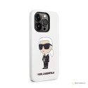 Karl Lagerfeld Silicone NFT Ikonik - Etui iPhone 14 Pro Max (biały)